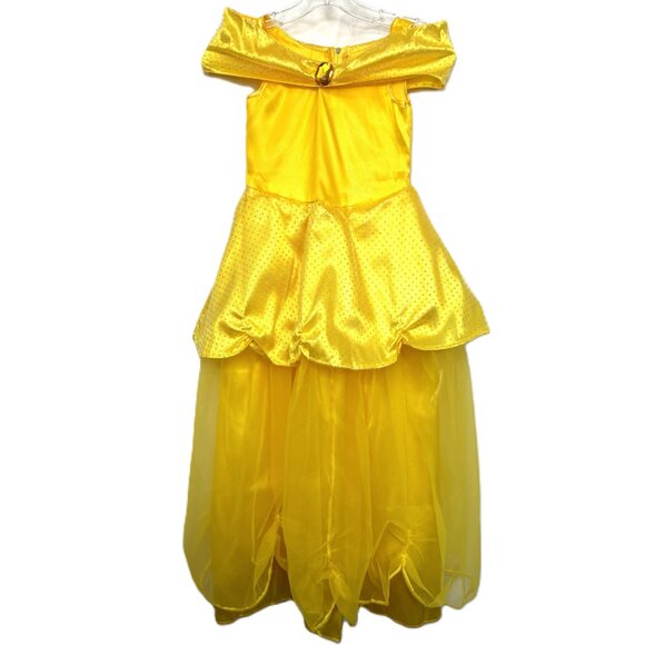 Belle Yellow Iconic Dress Gown Secrets Nunley Collection Child 6-8 NWT NOS - Picture 3 of 15